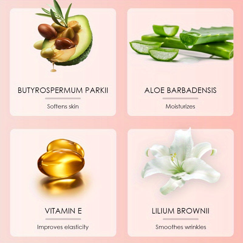 1pc 1.76oz Vitamin E Skin Care Cream, Moisturizer Cream For Body, Soothes Dry Skin, Softens Skin, Deep Nourishing Daily Moisturizer & Glowing Skin !