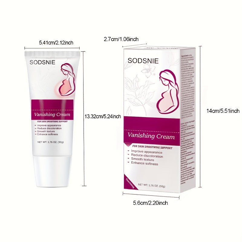 1pc 1.76oz Vitamin E Skin Care Cream, Moisturizer Cream For Body, Soothes Dry Skin, Softens Skin, Deep Nourishing Daily Moisturizer & Glowing Skin !