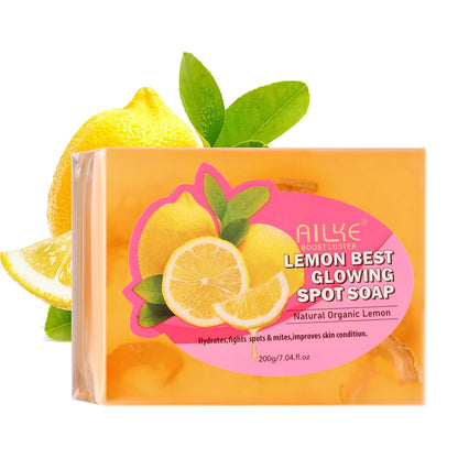 AILKE Natural Skin Cleansing Set, Cleanses Darkness, Stains, Moisturizes, Lightening, Smooth, Improve Rough and Dry Skin