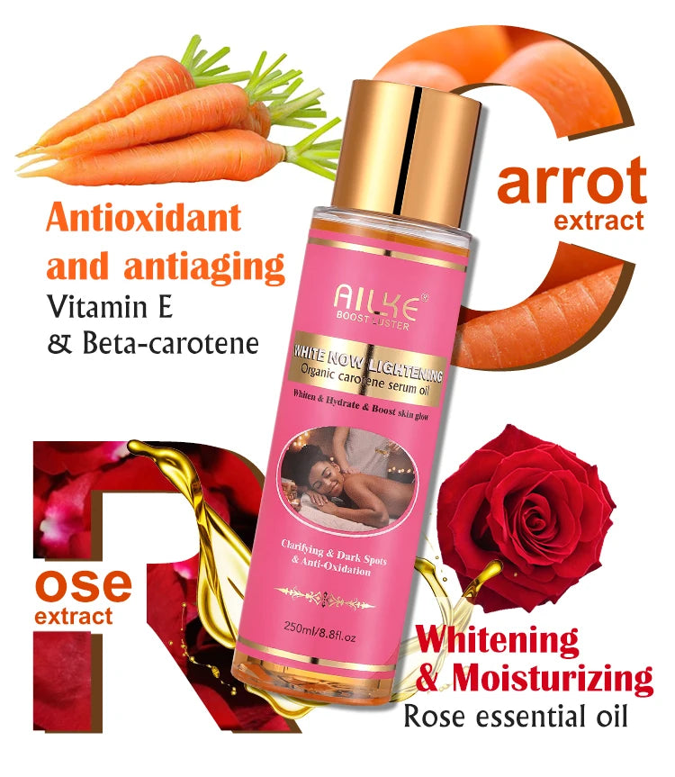 AILKE Natural Skin Cleansing Set, Cleanses Darkness, Stains, Moisturizes, Lightening, Smooth, Improve Rough and Dry Skin