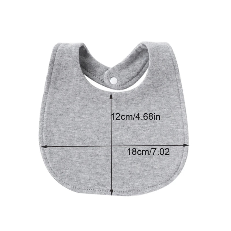 4Pcs Baby Bibs Burp Clothes Cotton Newborn Bibs for Girls Boys Baby Stuff Infant Accessories Toddler Saliva Towels Baby Care