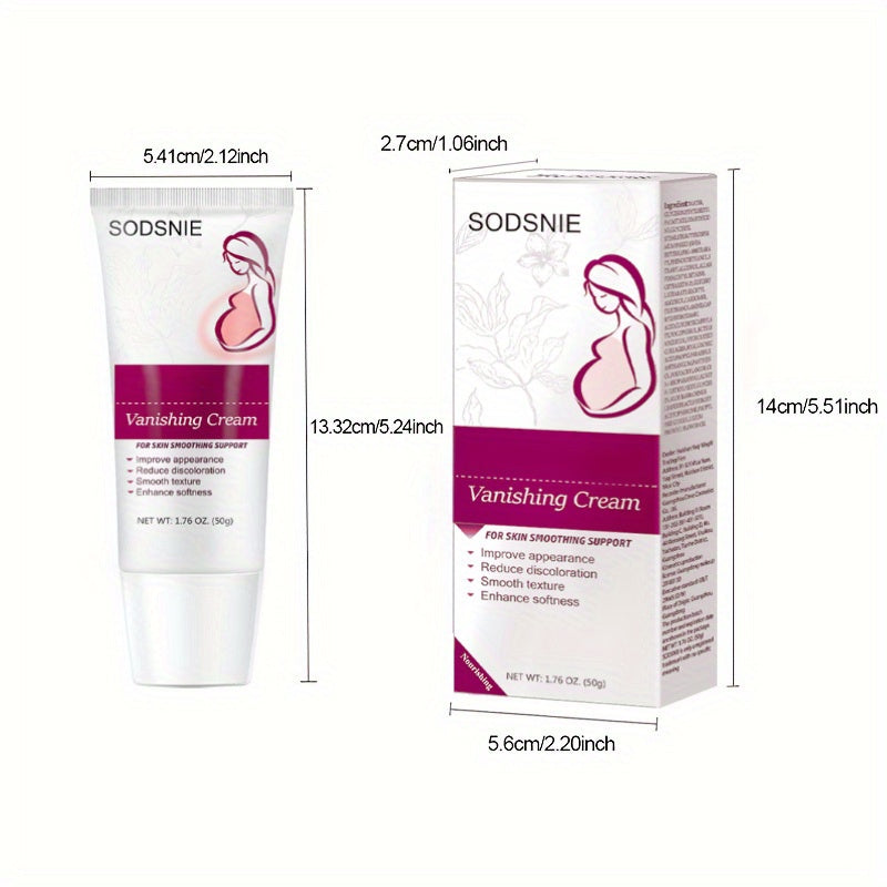 1pc 1.76oz Vitamin E Skin Care Cream, Moisturizer Cream For Body, Soothes Dry Skin, Softens Skin, Deep Nourishing Daily Moisturizer & Glowing Skin !